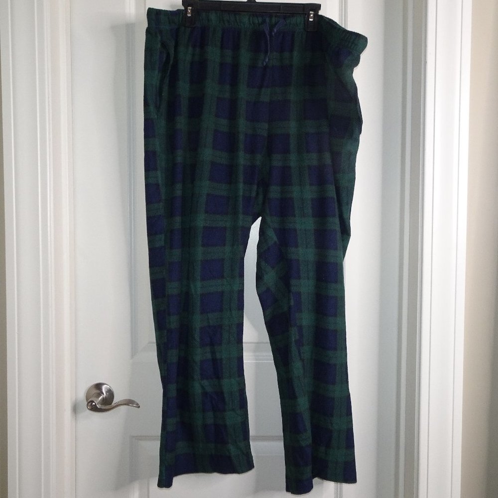 Nautica Plaid Fleece Sleepwear Pants
